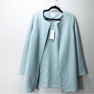 Vila Women’s Long Open Knit Shacket‎